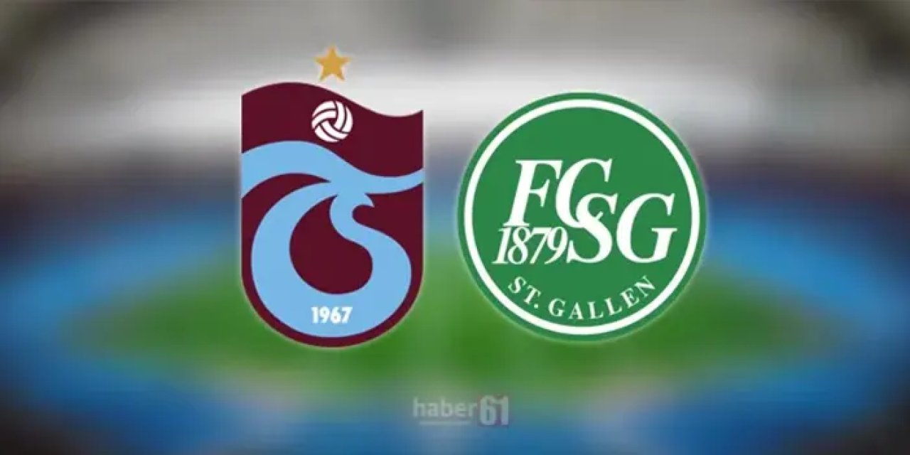 Trabzonspor maçı hangi kanalda? St Gallen Konferans Ligi maçı ne zaman?