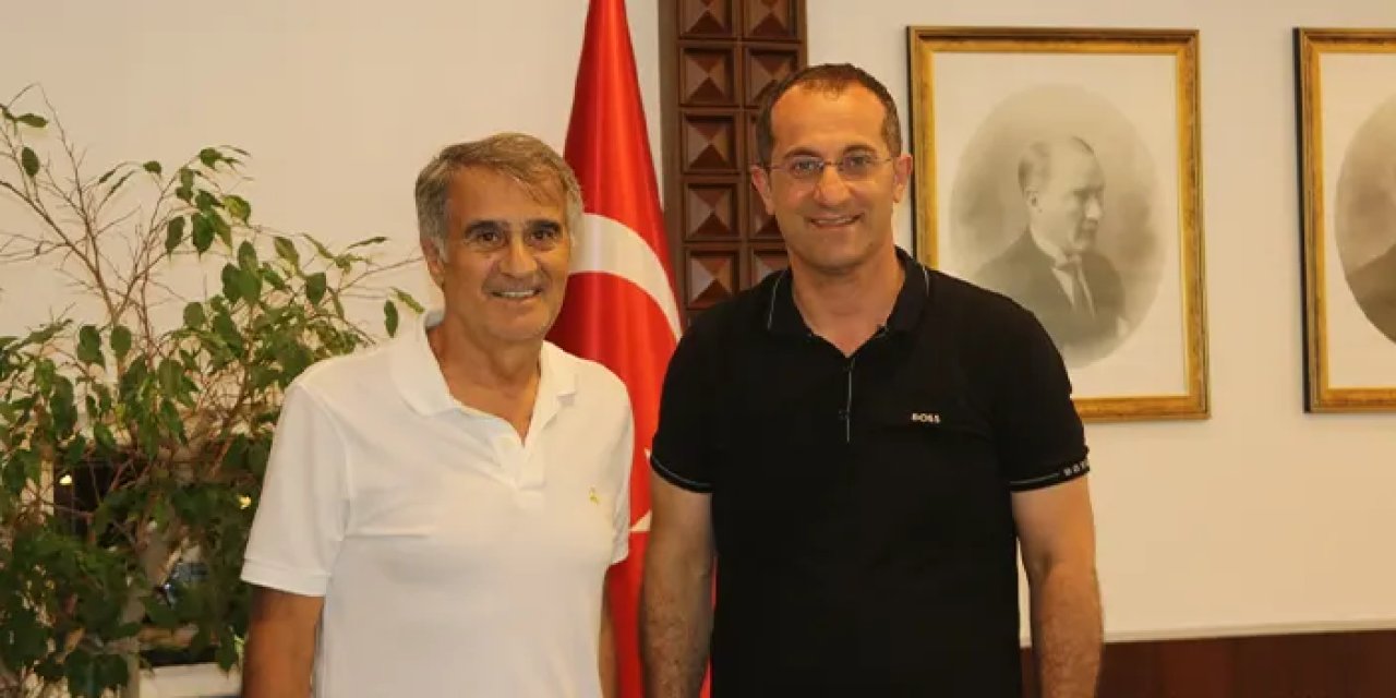 Şenol Güneş'ten Akçaabat Belediye Başkanı Ekim'i ziyaret