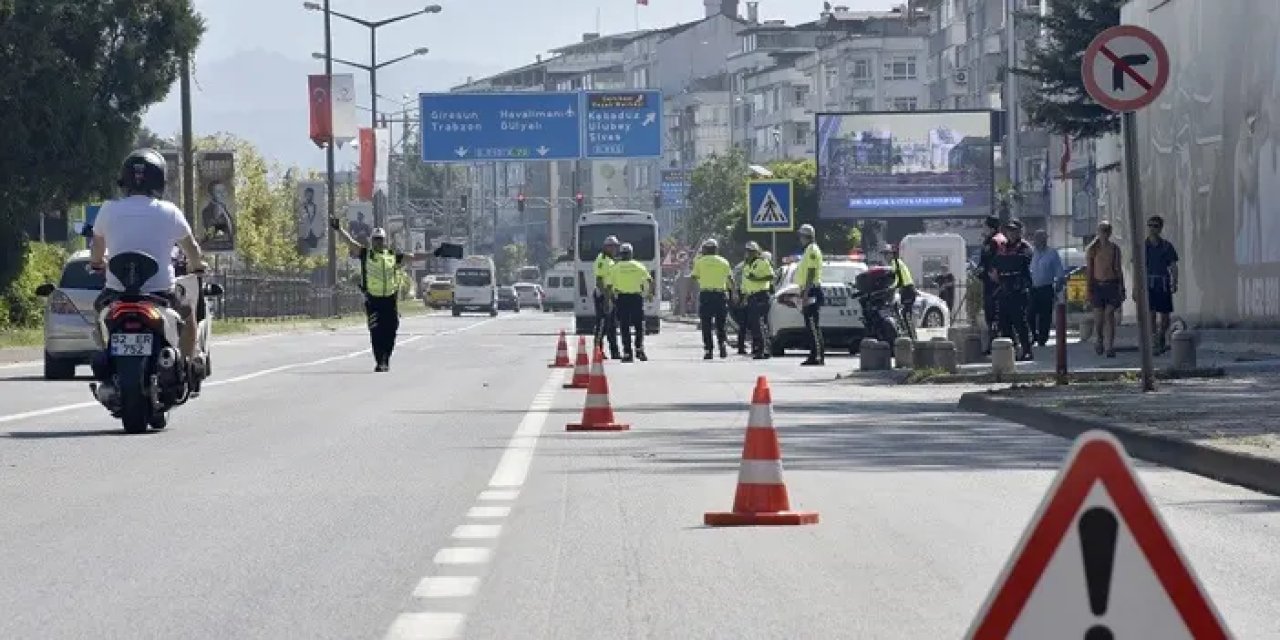 Ordu’da 15 bin araç ve sürücü denetlendi!