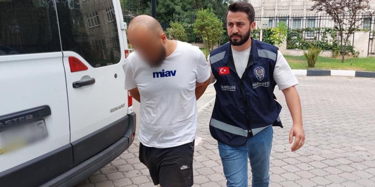 Samsun’da uyuşturucu operasyonu! 4 bin 762 sentetik ecza yakalandı