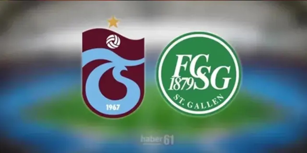 Trabzonspor - St. Gallen maçının yayıncısı belli oldu