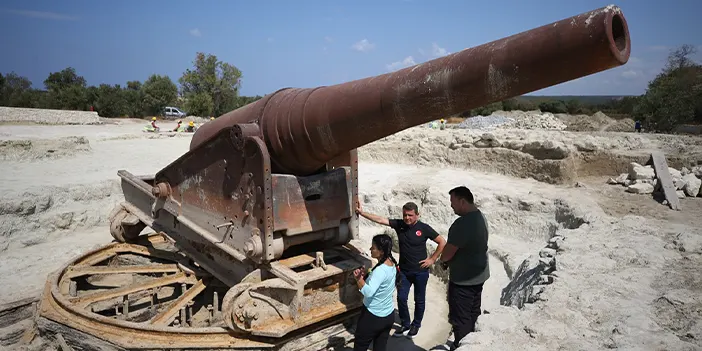 Çanakkale'de Tarihi Osmanlı top mevzileri ziyarete açık hale getirildi