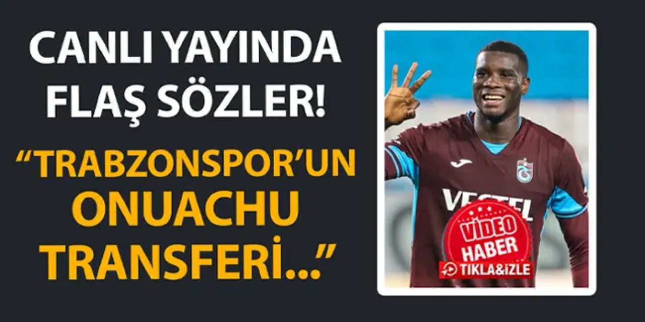 St. Gallen maçı öncesi flaş sözler! "Trabzonspor'un Onuachu transferi..."