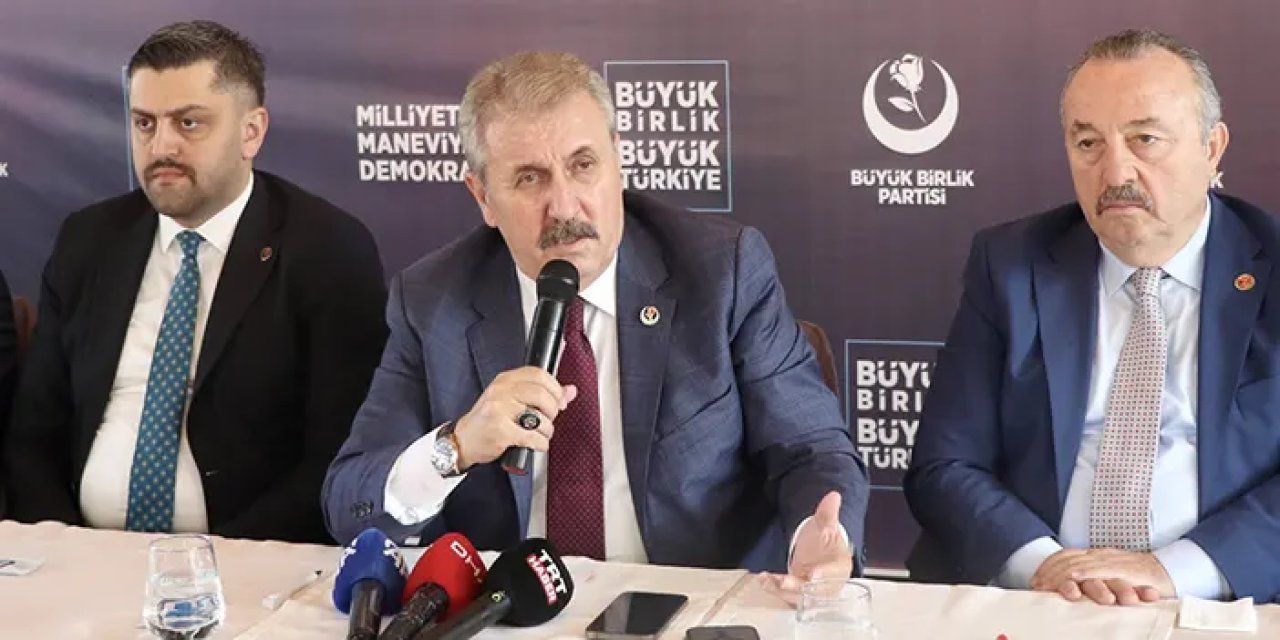 BBP Genel Başkanı Destici: "Trabzon'umuzun kıymetini biliyoruz"