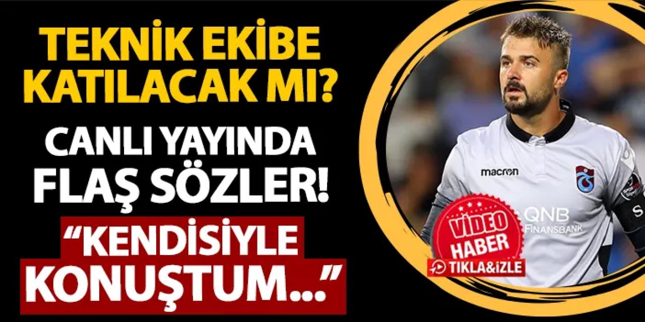 Onur Kıvrak Trabzonspor'a dönecek mi? Canlı yayında flaş sözler: "Kendisiyle görüştüm..."