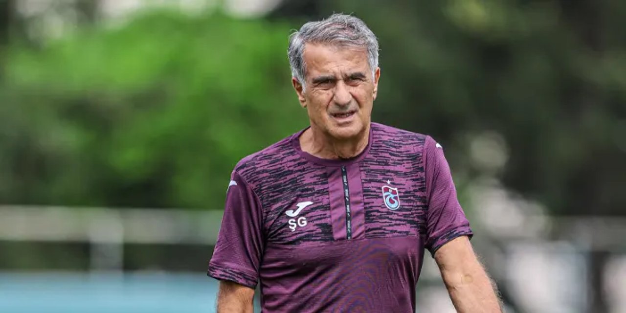 Trabzonspor'da Şenol Güneş'ten dikkat çeken çift antrenman kararı