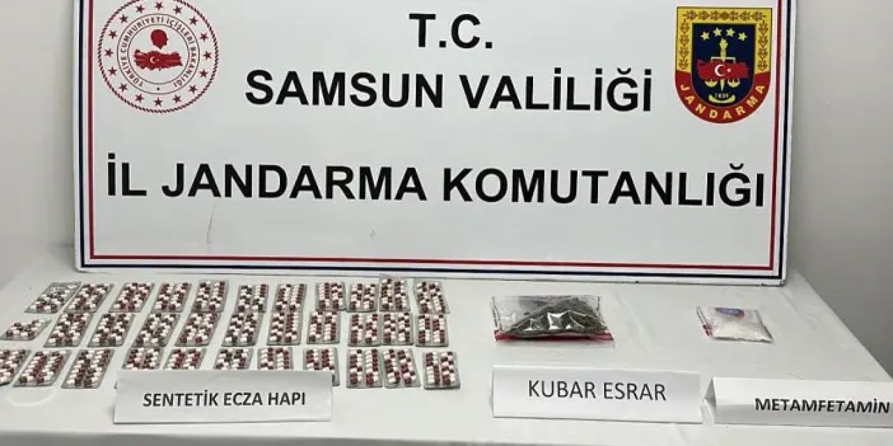 Samsun’da jandarma ekiplerinden zehir baskını!