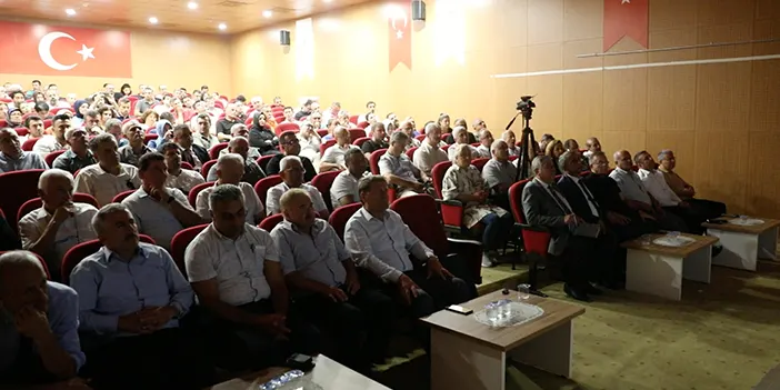 Samsun'da çiftçi ve üreticiler tarım ile ilgili yenilikleri dinledi!