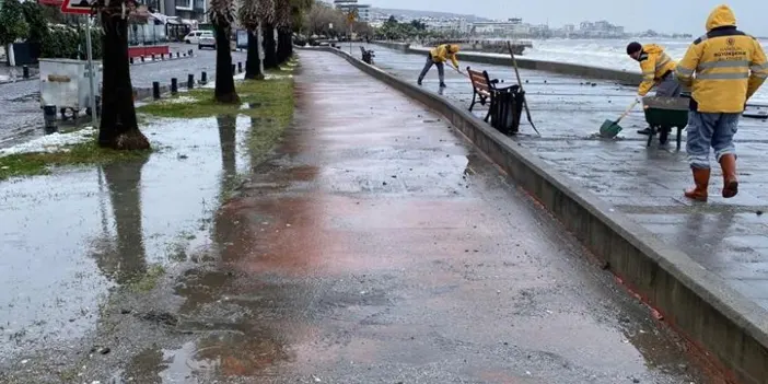 Samsun'da sel ve taşkınlara meydan okuyacak temizlik çalışmaları sürüyor!