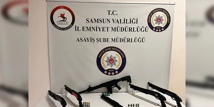 Samsun'da asayiş operasyonu! 14 gözaltı