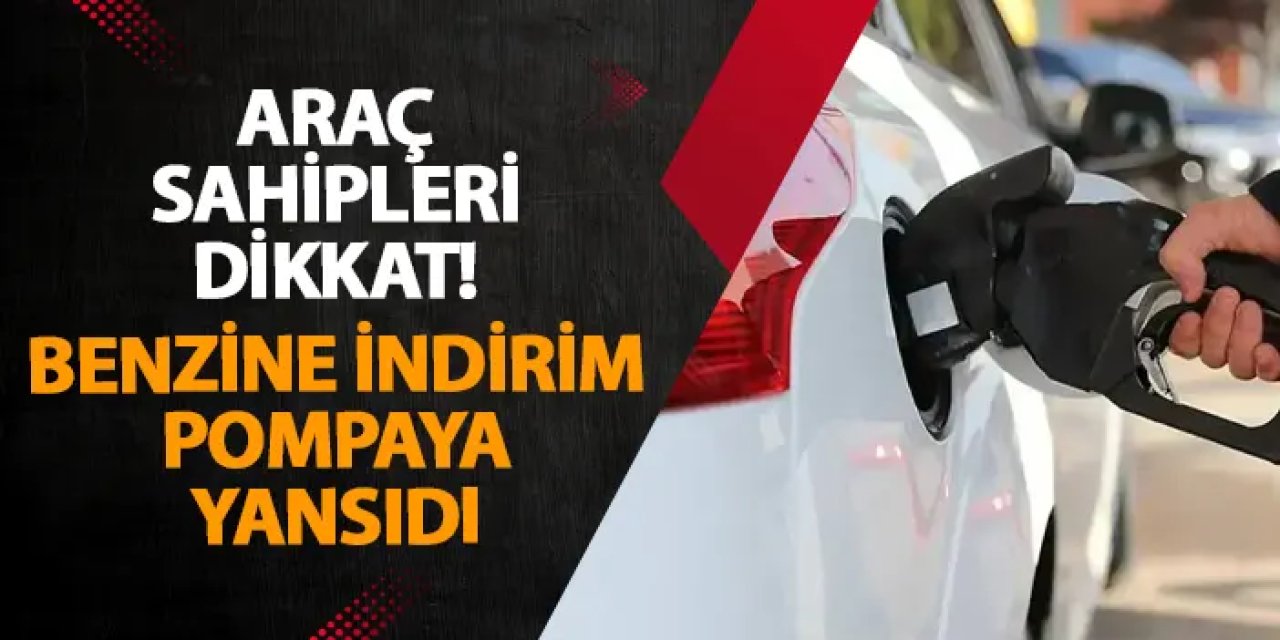 Araç sahipleri dikkat! Benzine indirim pompaya yansıdı