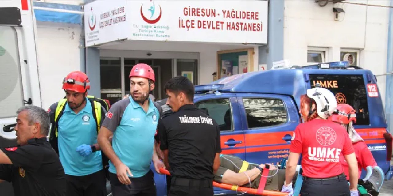 Giresun’da yangın tatbikatı gerçekleştirildi