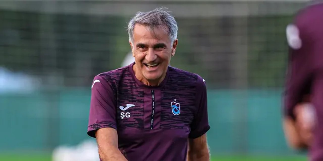 Trabzonspor'da Şenol Güneş'ten futbolculara mesaj!