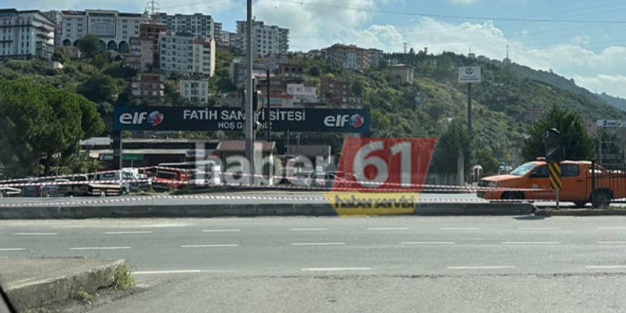 Trabzon’da kazalara davetiye çıkaran yola çözüm böyle bulundu