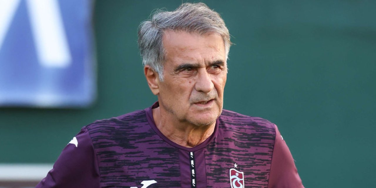 Trabzonspor'da Şenol Güneş hedefi belirledi! Hasret sona erecek