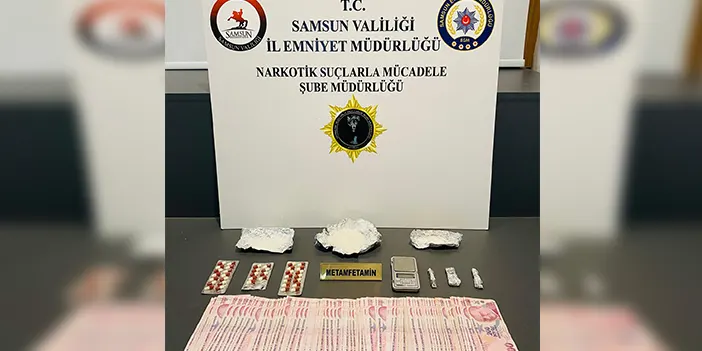 Samsun'da Narkotik operasyonu 25 kişi gözaltında!