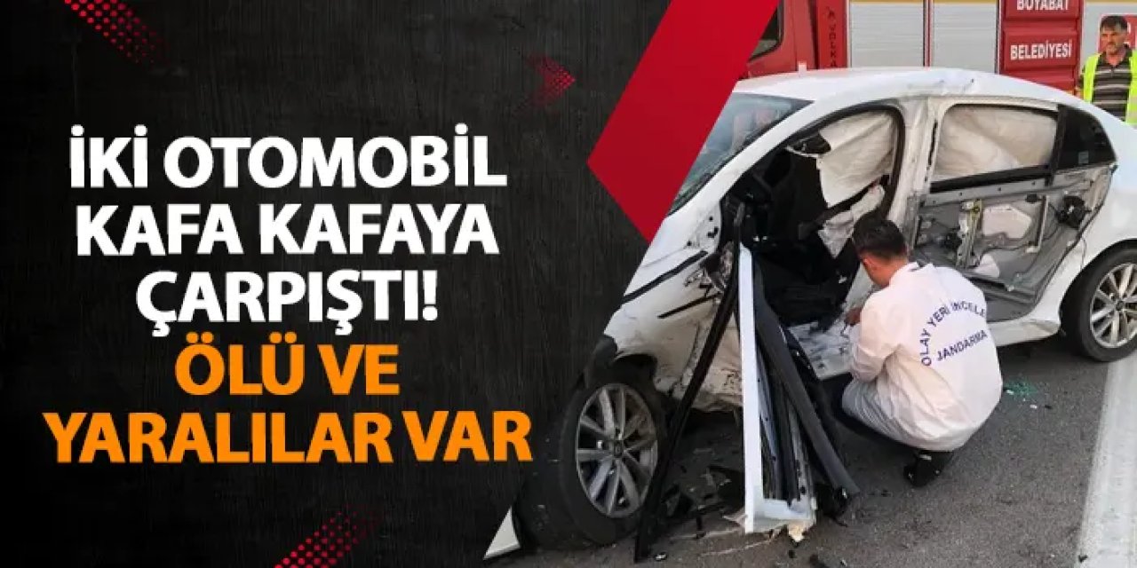 Sinop’ta iki otomobil kafa kafaya çarpıştı! Ölü ve yaralılar var