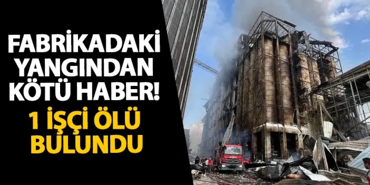 Sakarya'daki fabrika yangından kötü haber! 1 işçi ölü bulundu