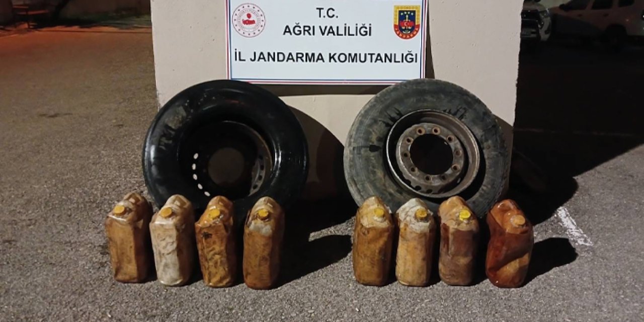 Ağrı'da Jandarma göz açtırmıyor! 178 kilo metamfetamin yakalandı