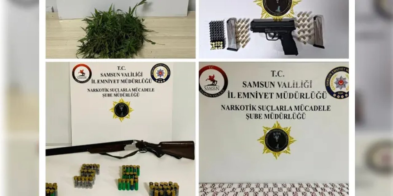 Samsun'da uyuşturucu ticaretine darbe vuruldu!