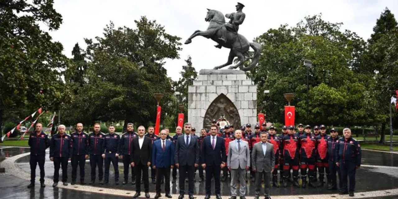 Samsun'da itfaiyenin 99. kuruluş yıl dönümü itfaiye haftasında kutlanıyor!