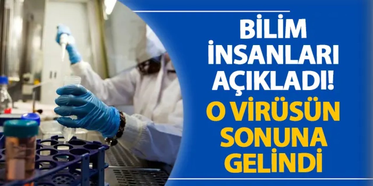 Bilim insanları açıkladı! O virüsün sonuna gelindi