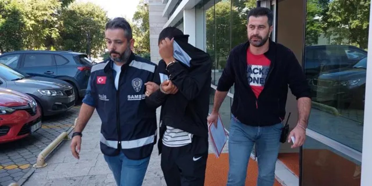 Samsun’da kamyoneti kurşunladı! Tutuklandı