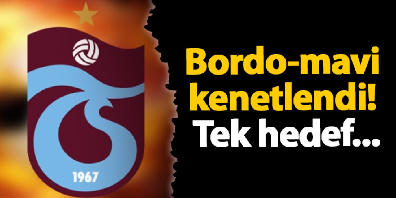 Trabzonspor'da bordo-mavi kenetlendi! Tek hedef...