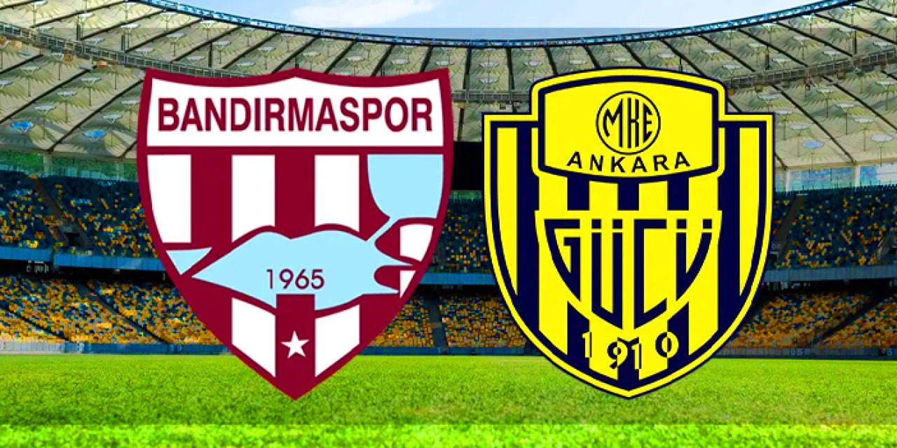 Bandırmaspor - Ankaragücü maçı izle: Ne zaman, hangi kanalda? Maç kadrosu, ilk 11'ler