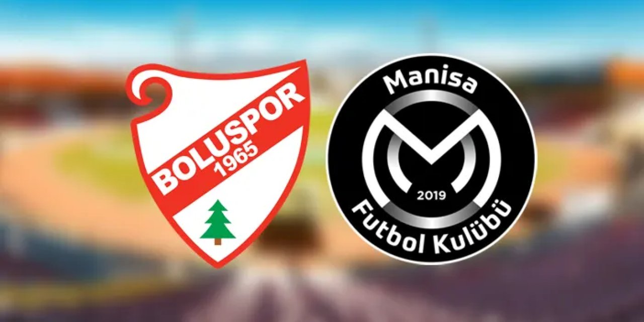 Boluspor - Manisa FK maçı izle! Ne zaman, saat kaçta, hangi kanalda? Maç kadrosu, ilk 11'ler