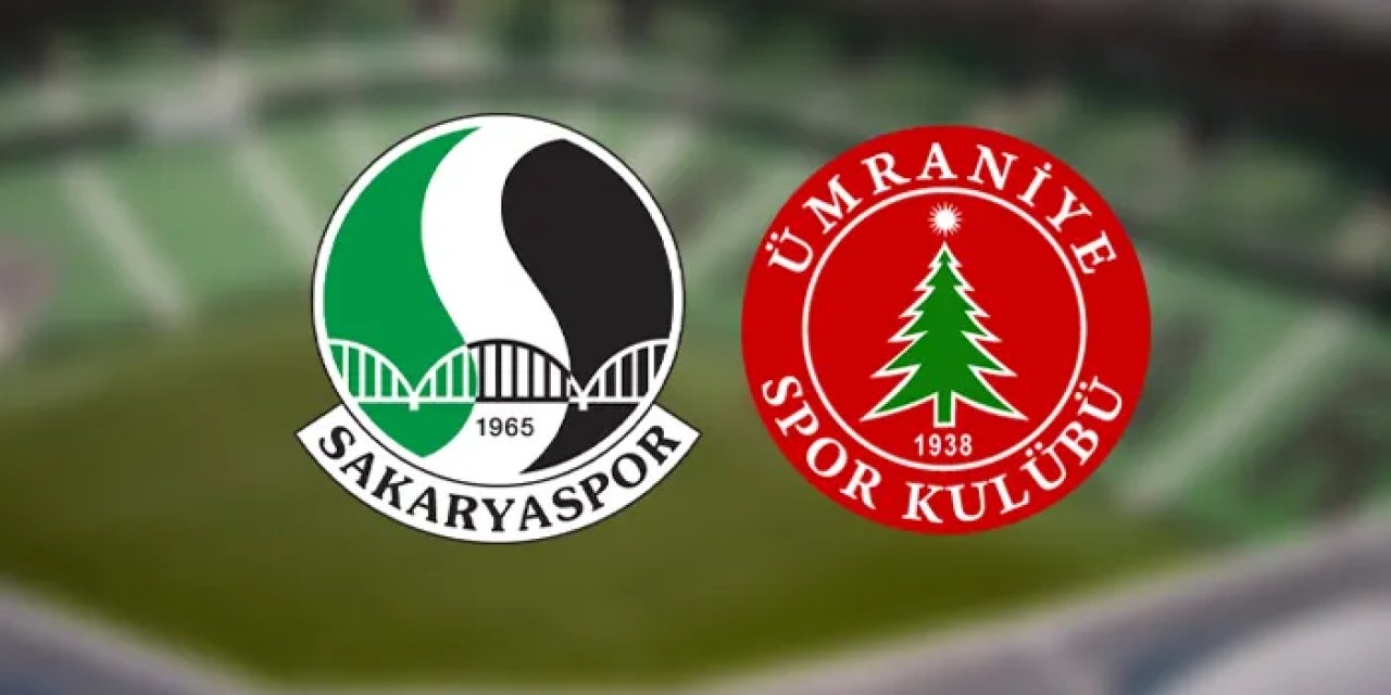 Sakaryaspor - Ümraniyespor maçı izle! Ne zaman, saat kaçta, hangi kanalda? Maç kadrosu, ilk 11'ler