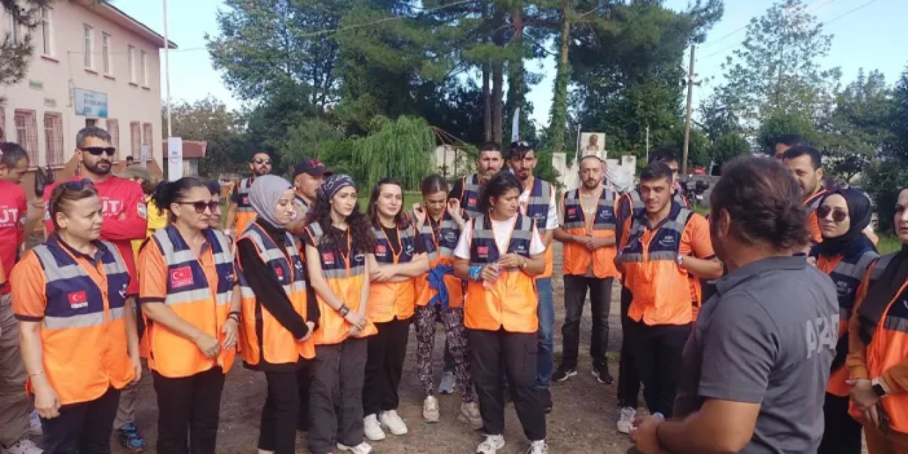 Giresun’da AFAD kampı gerçekleştirildi