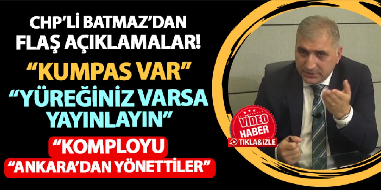 CHP Ortahisar İlçe Başkanı Batmaz'dan çöp krizi için flaş sözler! "Yüreğiniz varsa, onları da yayınlayın"