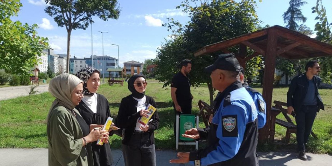 Samsun'da emniyet öğrencileri bilinçlendirdi