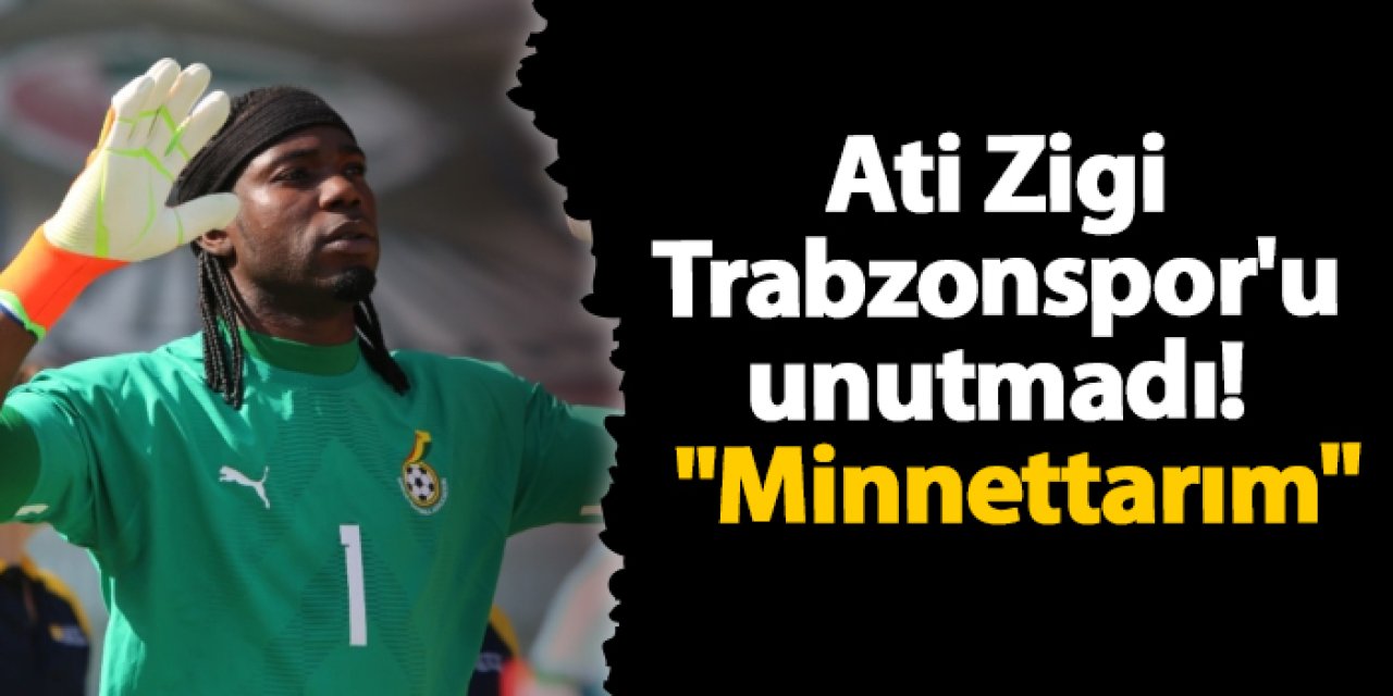 Lawrence Ati Zigi Trabzonspor'u unutmadı!  "Minnettarım"