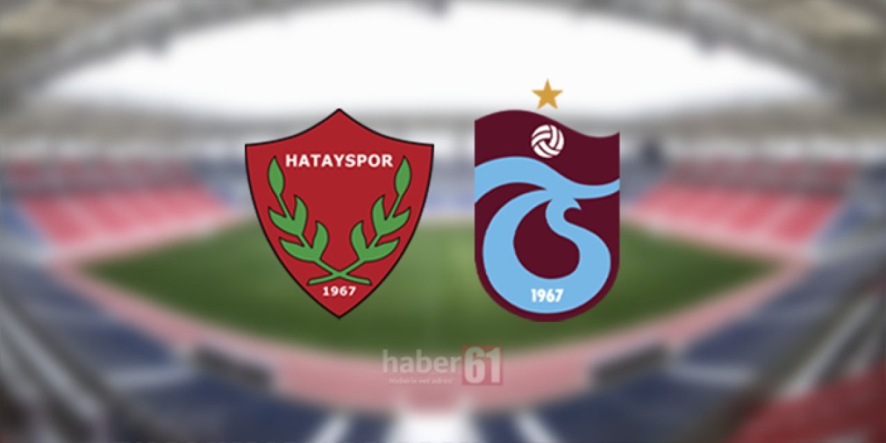 Trabzonspor'un rakibi Hatayspor! İşte Güneş'in muhtemel 11'i