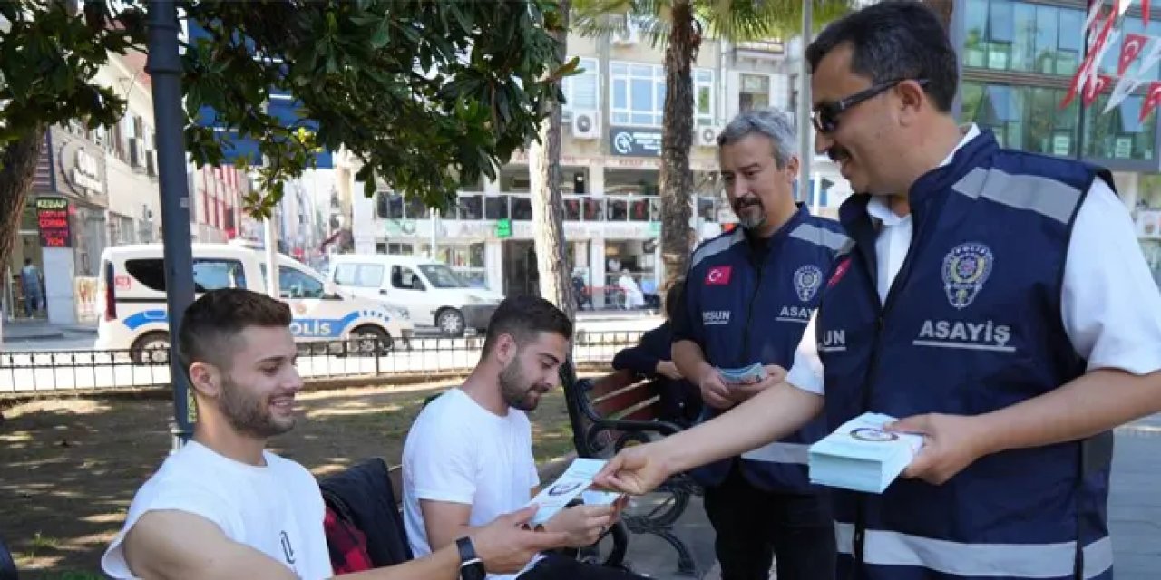 Samsun’da yasa dışı bahis bilgilendirilmesi