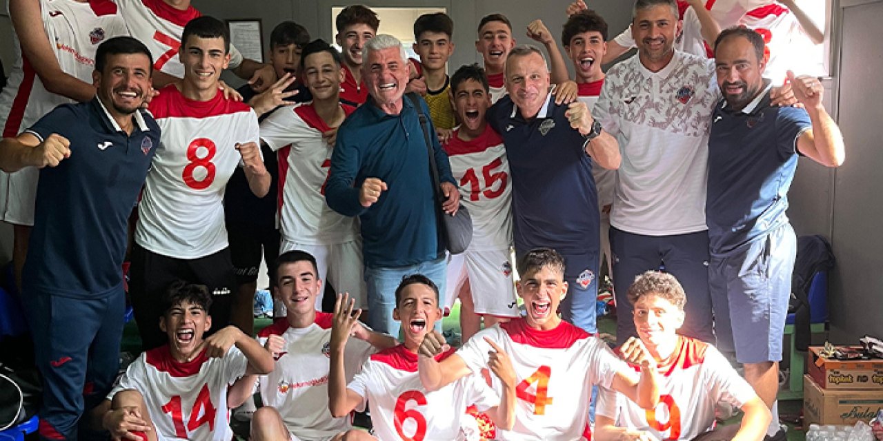 1461 Trabzon FK U15, sezona galibiyetle başladı