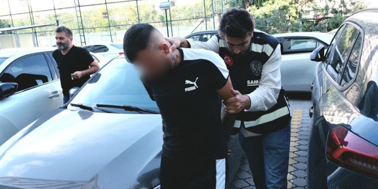 Samsun’da zehir baskını! 5 çeşit uyuşturucuyla yakalandı