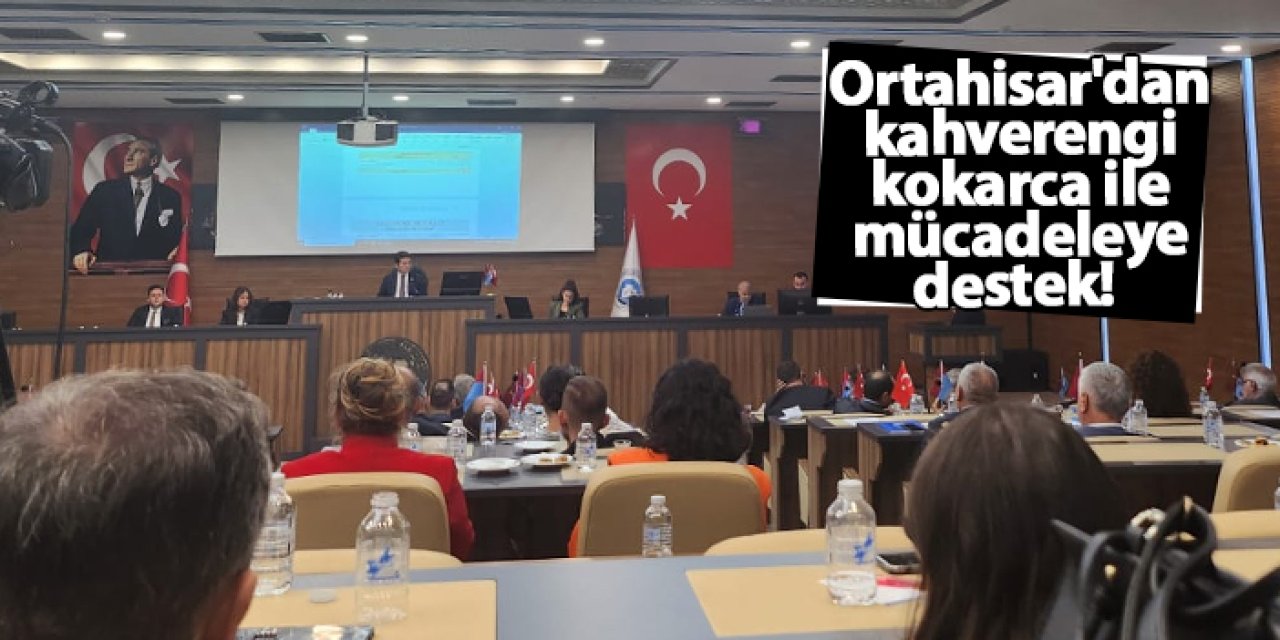 Ortahisar Belediyesi'nden kahverengi kokarca ile mücadeleye destek!