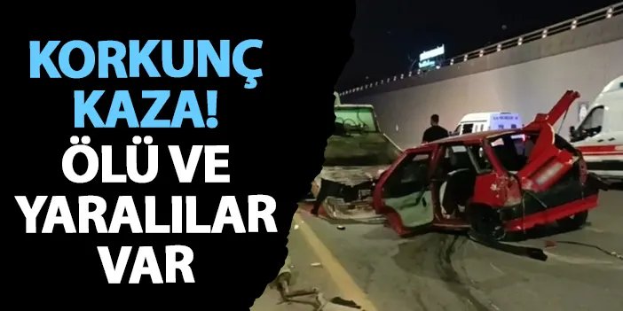 Gaziantep’te korkunç kaza! Ölü ve yaralılar var