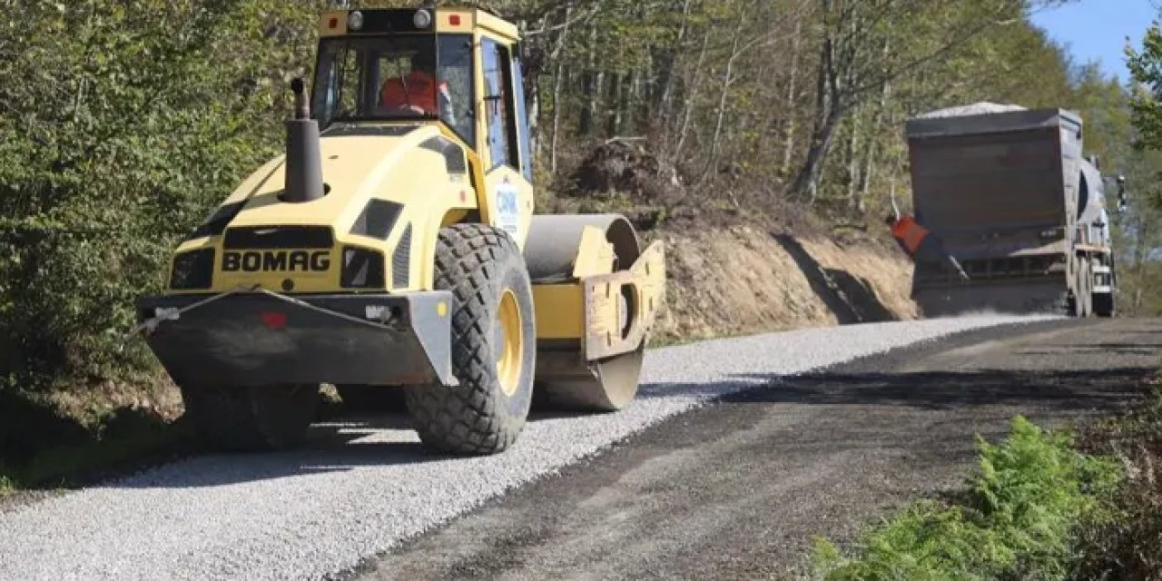 Samsun’un Canik ilçesinde yollar bakımda