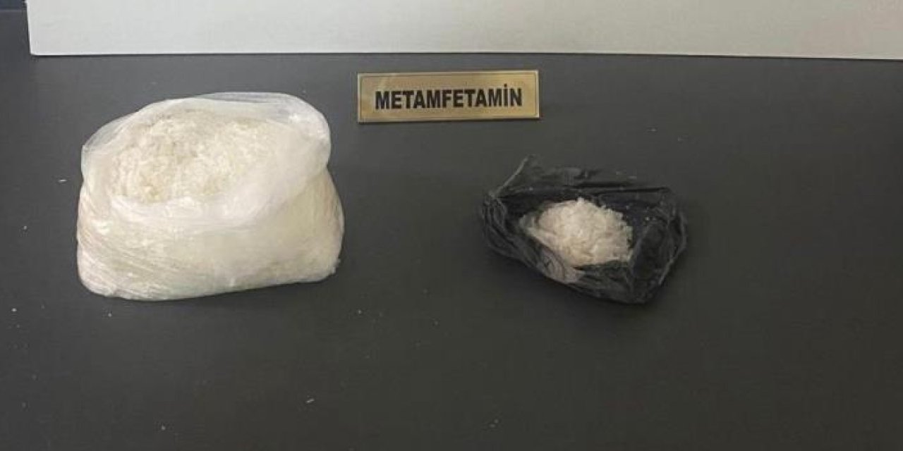 Samsun'da 730 gram metamfetamin ele geçirildi