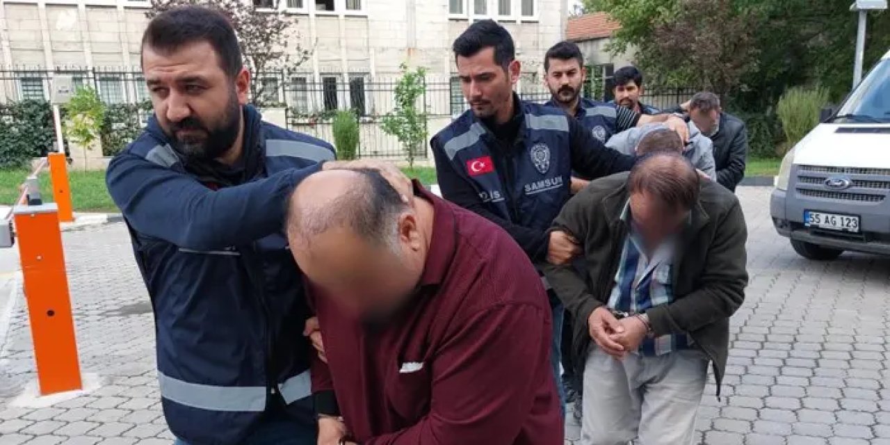 Samsun’da silah operasyonu! 4 kişi gözaltına alındı