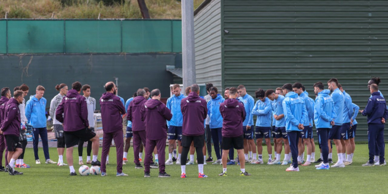 Trabzonspor'da Göztepe hazırlıkları başladı