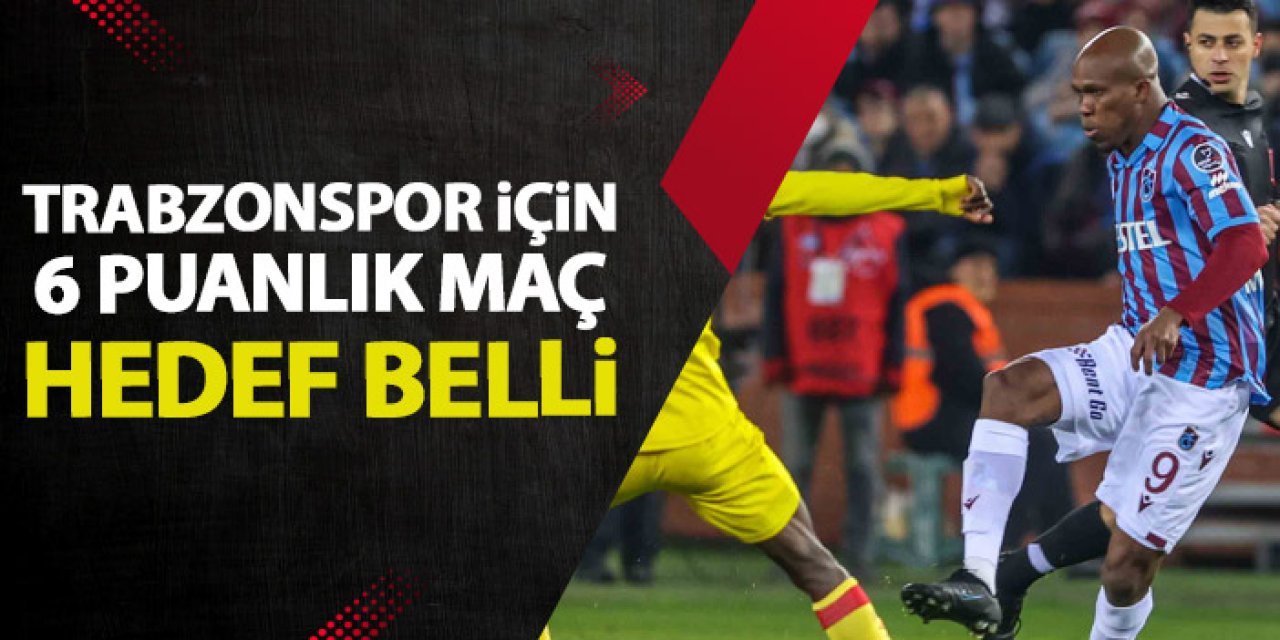 Trabzonspor için krtik maç! Kazanan avantajı kapacak