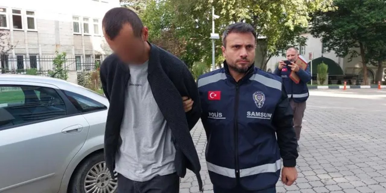 Samsun’da 24 suç kaydı olan şahıs motosiklet çaldı!