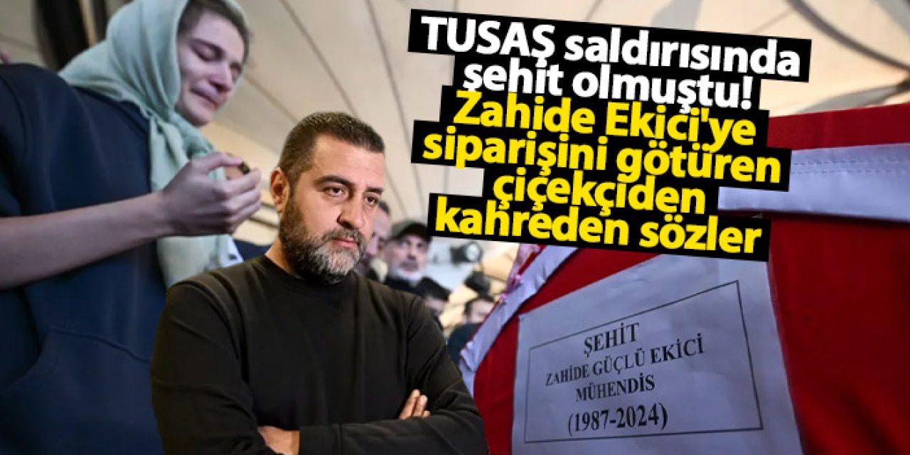 Zahide Güçlü Ekici'ye siparişini götüren çiçekçiden kahreden sözler!