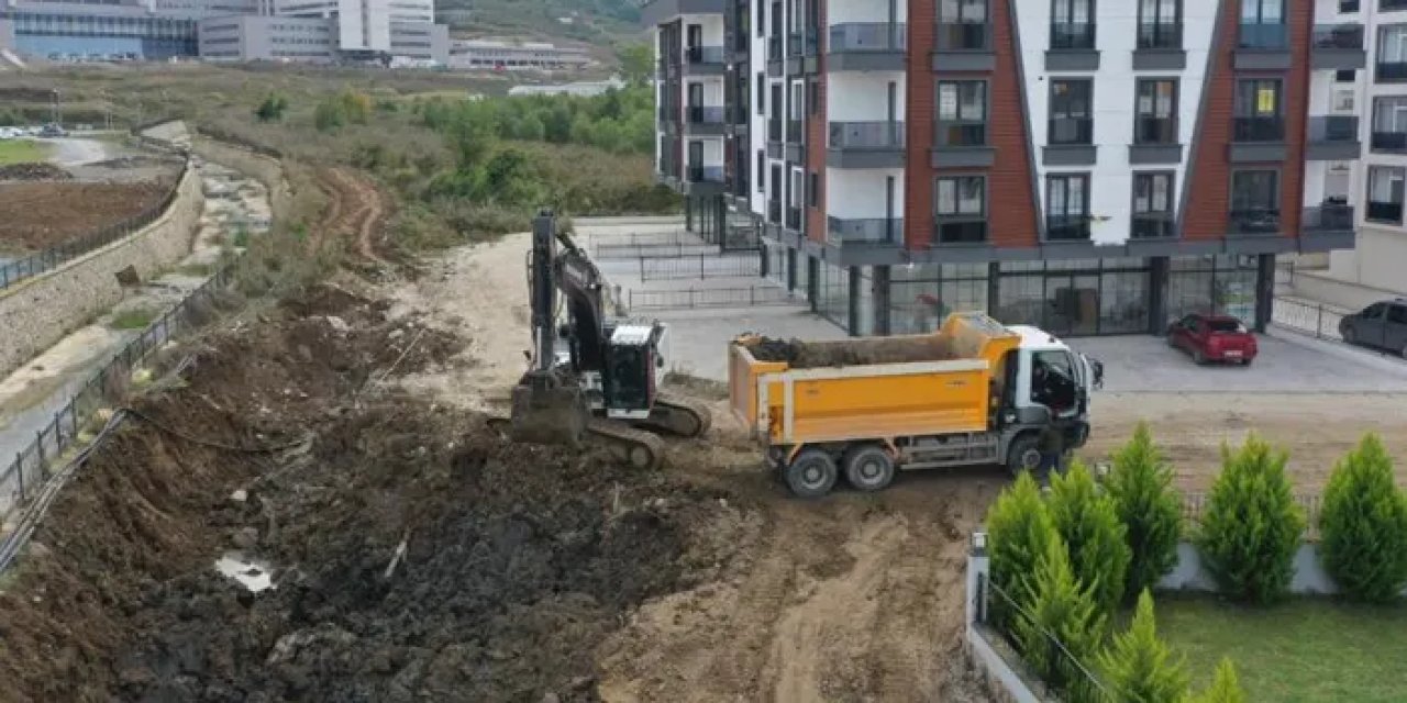 Ordu Şehir Hastanesi yolunda çalışmalar başlatıldı