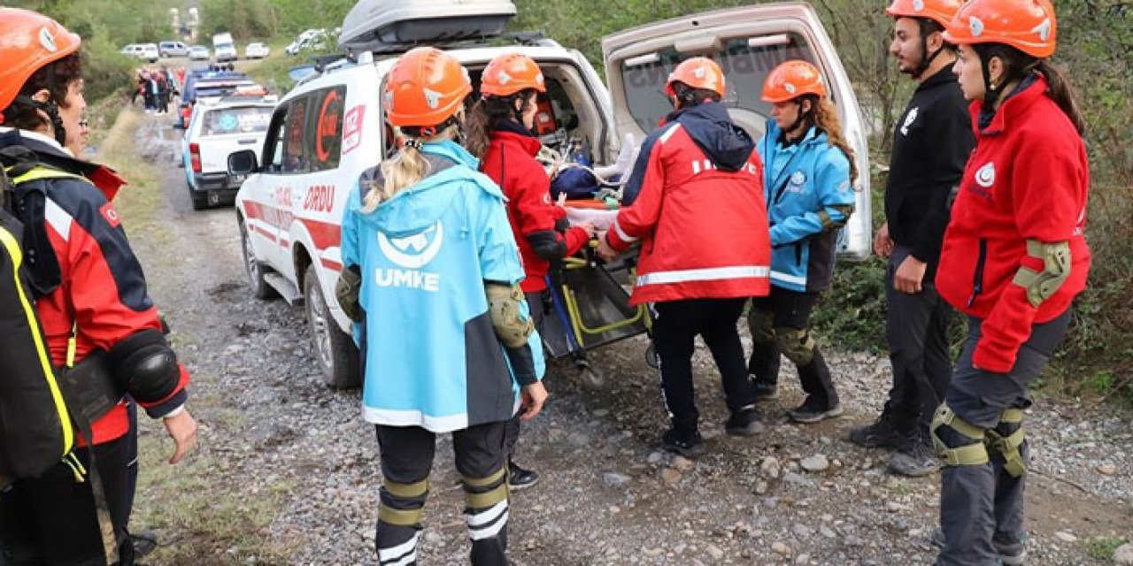 Ordu UMKE’den afet hazırlık tatbikatı